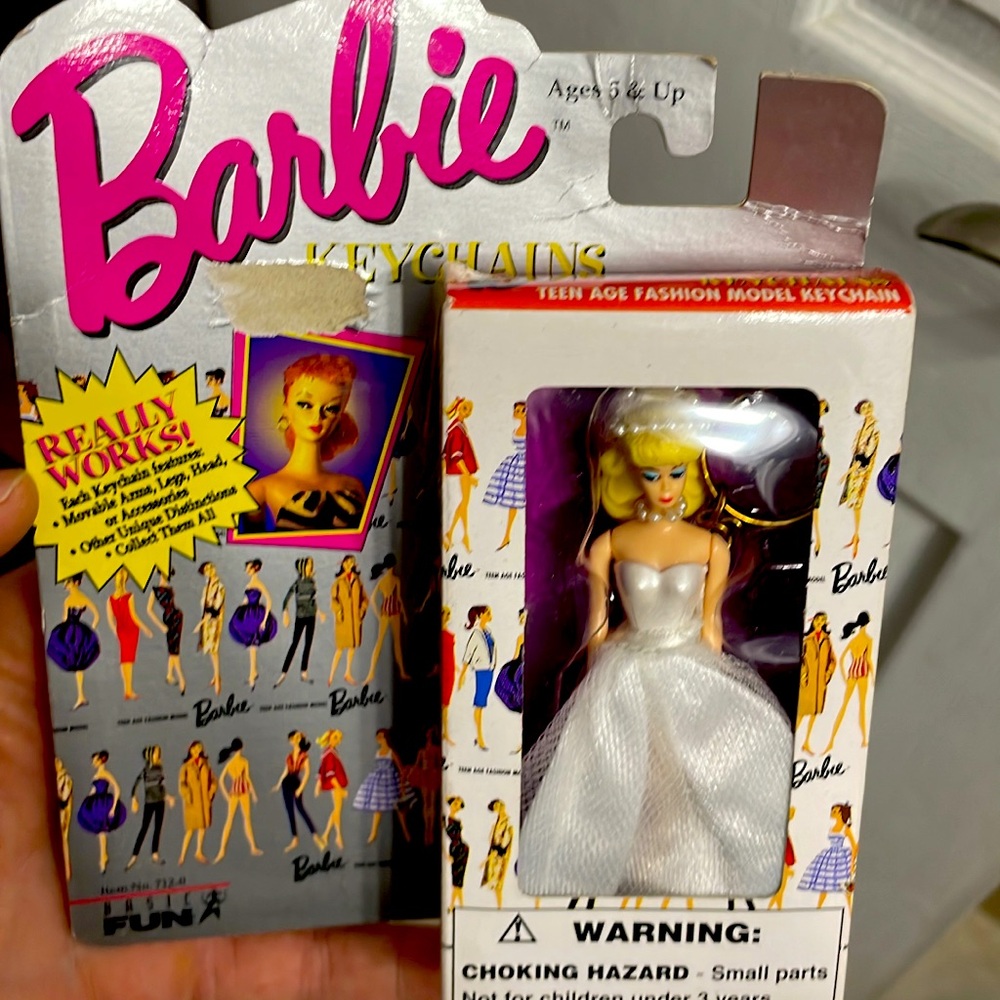 Barbie keychain